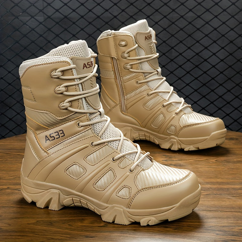 Botas de caminhada para homem – Calçado de caminhada antiderrapante e resistente ao desgaste
