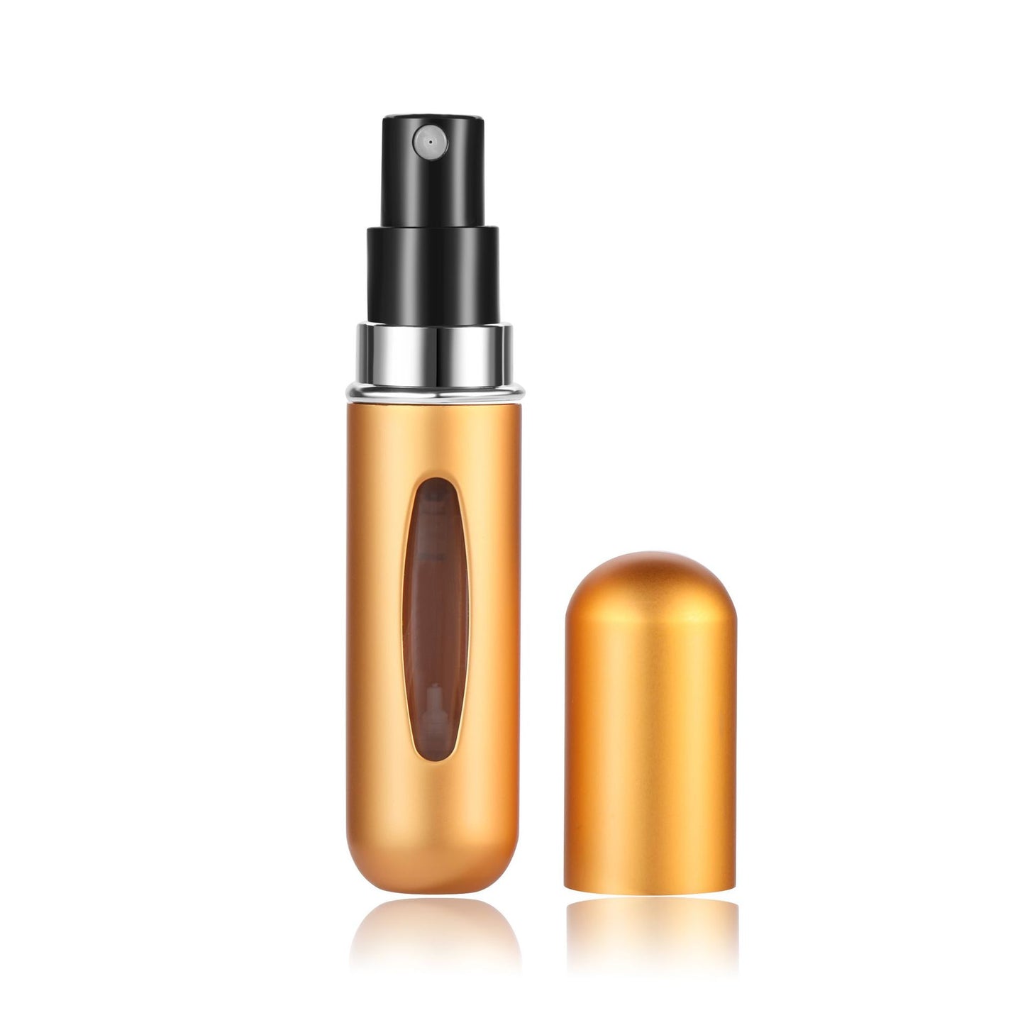Mini atomizador de perfume portátil – frasco de spray de viagem recarregável de 5 ml