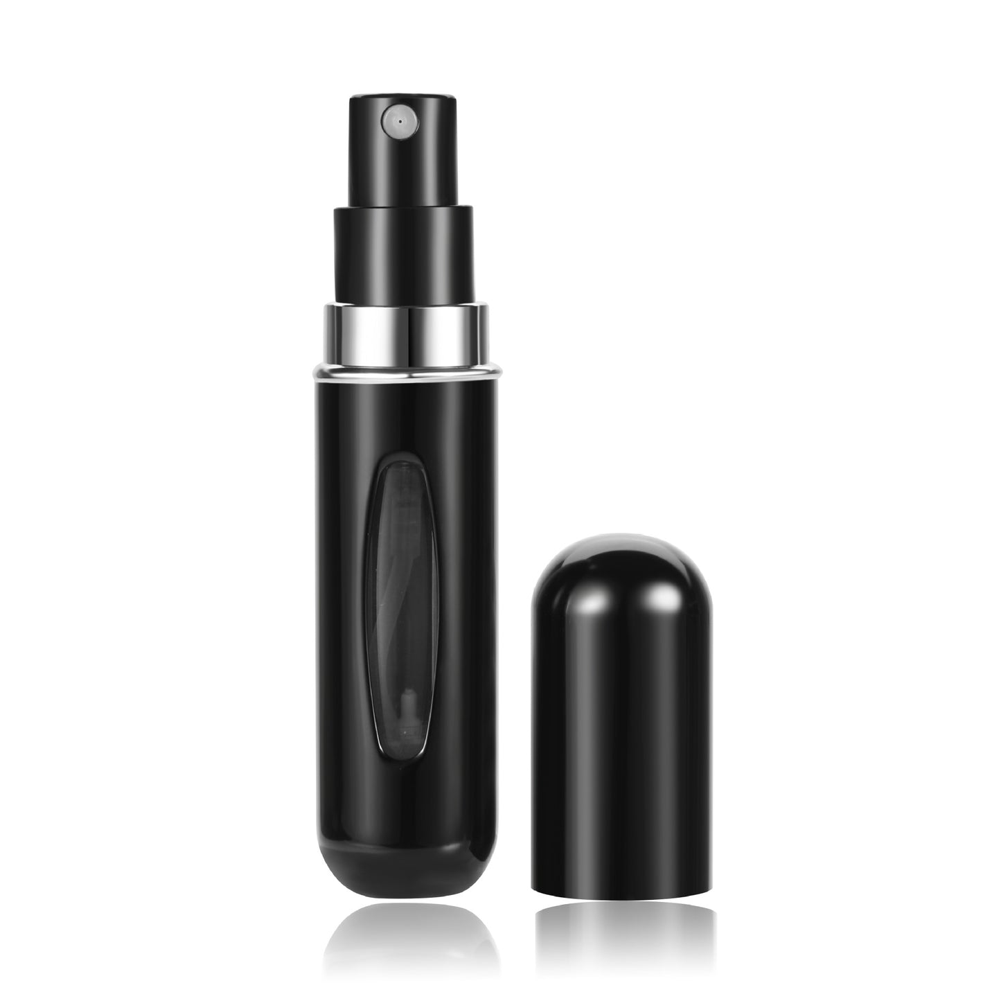Mini atomizador de perfume portátil – frasco de spray de viagem recarregável de 5 ml