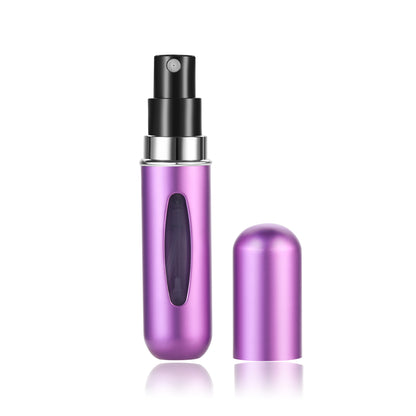 Mini atomizador de perfume portátil – frasco de spray de viagem recarregável de 5 ml