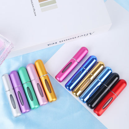 Mini atomizador de perfume portátil – frasco de spray de viagem recarregável de 5 ml
