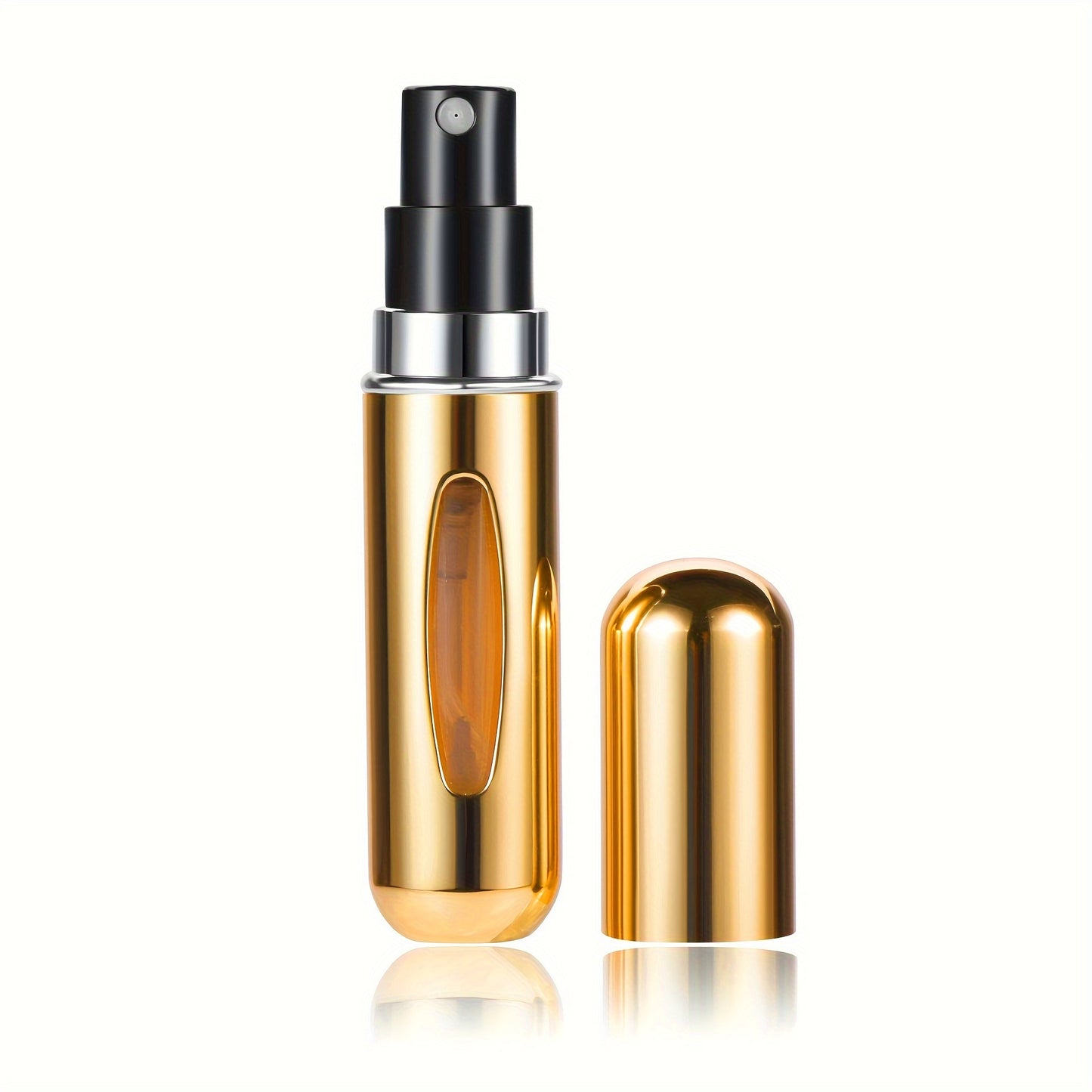 Mini atomizador de perfume portátil – frasco de spray de viagem recarregável de 5 ml