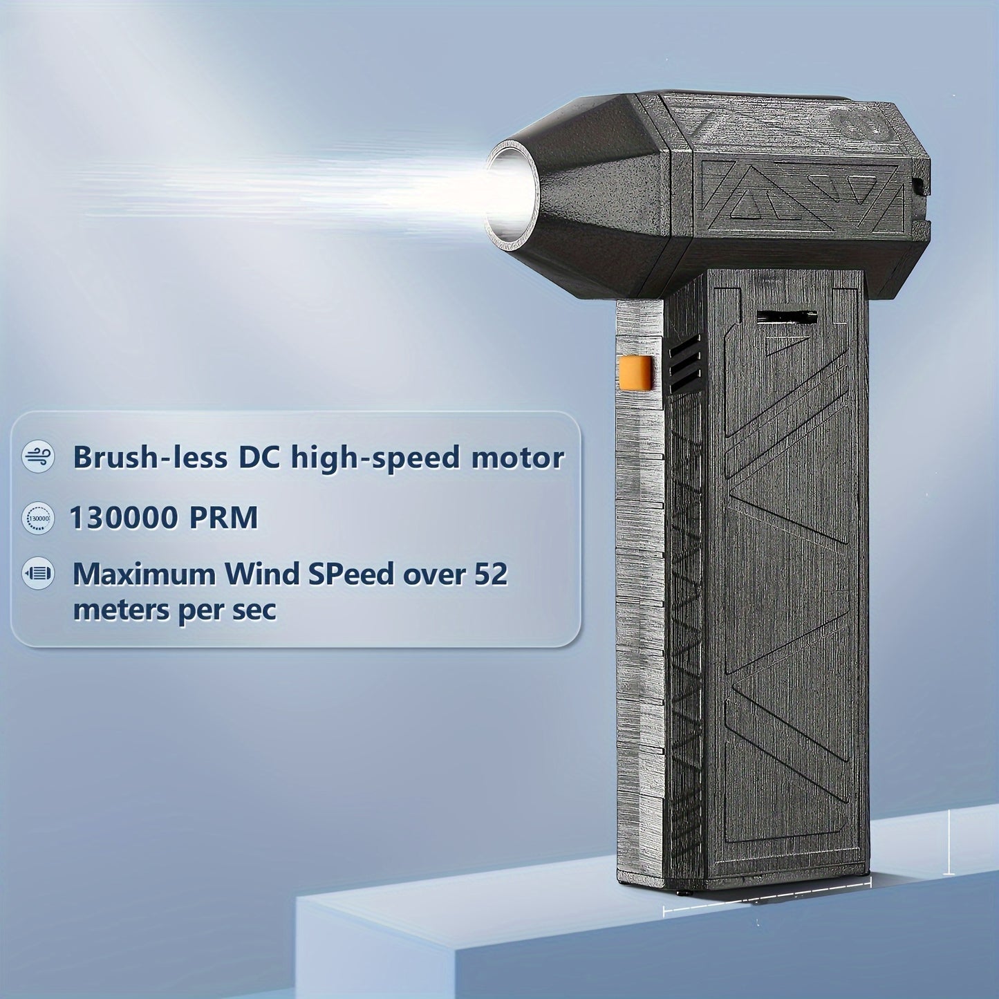 High-Speed Mini Jet Fan Blower – 130,000 RPM Turbo Air Duster & Multipurpose Portable Blower