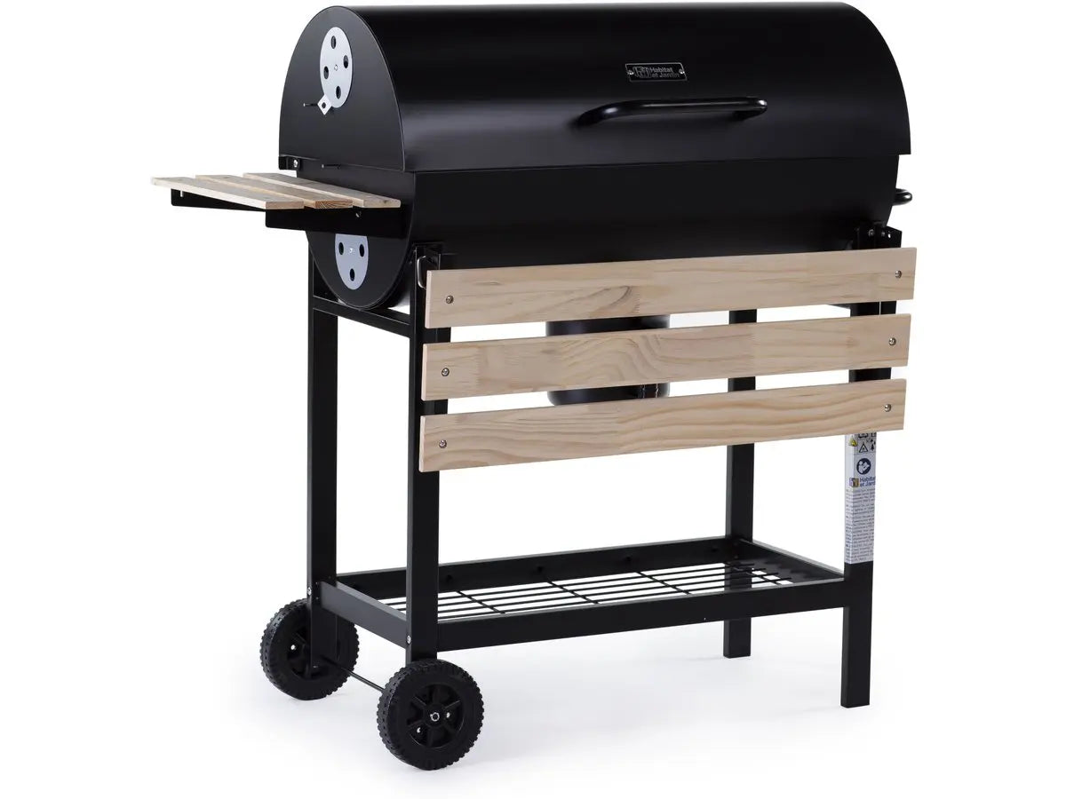 "King" Charcoal Barbecue – 95 x 63 x 105 cm – Black
