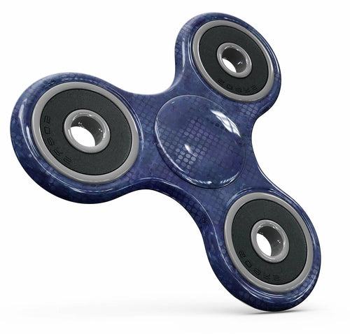 Indigo Watercolor Polka Dots Full-Body Vinyl Skin Kit for Fidget Spinner – Gloss & Matte Options