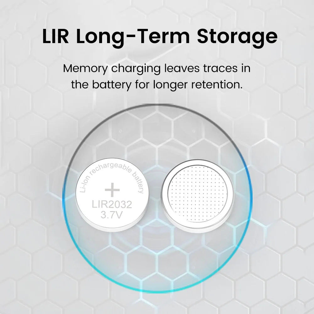 Type-C Rechargeable Button Battery Charger – Compact & Fast-Charging Solution for CR2032/LIR2032 Cells