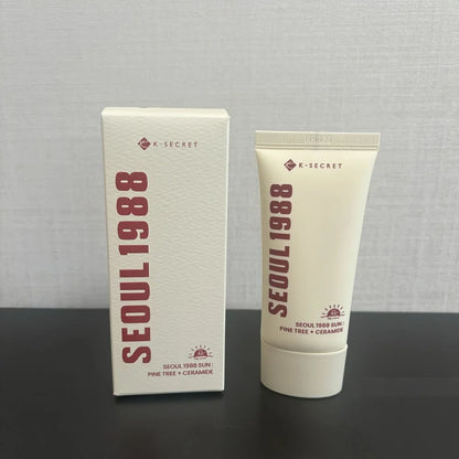 Conjunto de cuidados da pele coreano SEUL 1988 - Creme de olhos com retinol, sérum com ginseng e niacinamida, produto de limpeza, branqueia linhas finas e olheiras