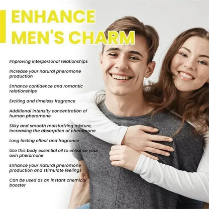 10 ml Intense Men’s Pheromone Fragrance – Compact Cologne for Confidence & Attraction