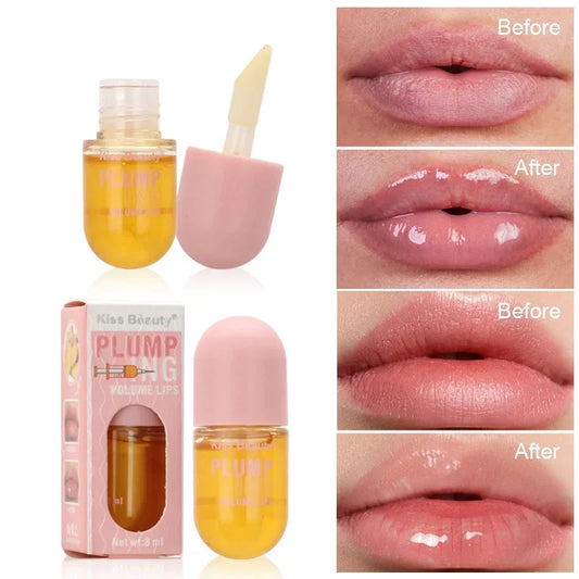 Óleo Lip Plumper &amp; Gloss – Hidratação e volume de longa duração