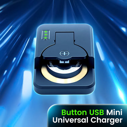 Type-C Rechargeable Button Battery Charger – Compact & Fast-Charging Solution for CR2032/LIR2032 Cells