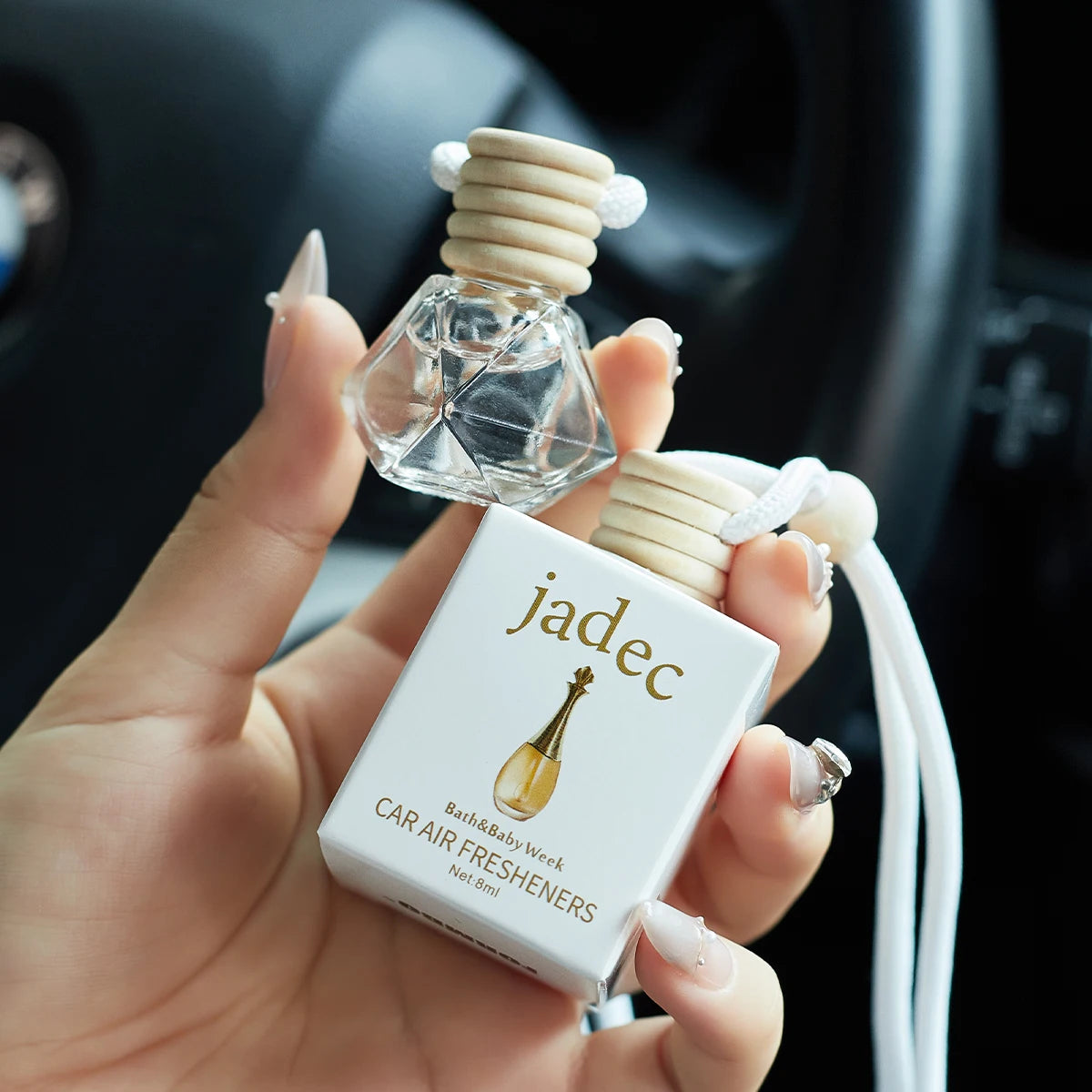Perfume/Fragrância para interior de automóvel – Aromatizador de ar de longa duração para automóvel (ventilador ou difusor)