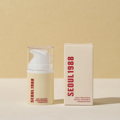 Conjunto de cuidados da pele coreano SEUL 1988 - Creme de olhos com retinol, sérum com ginseng e niacinamida, produto de limpeza, branqueia linhas finas e olheiras