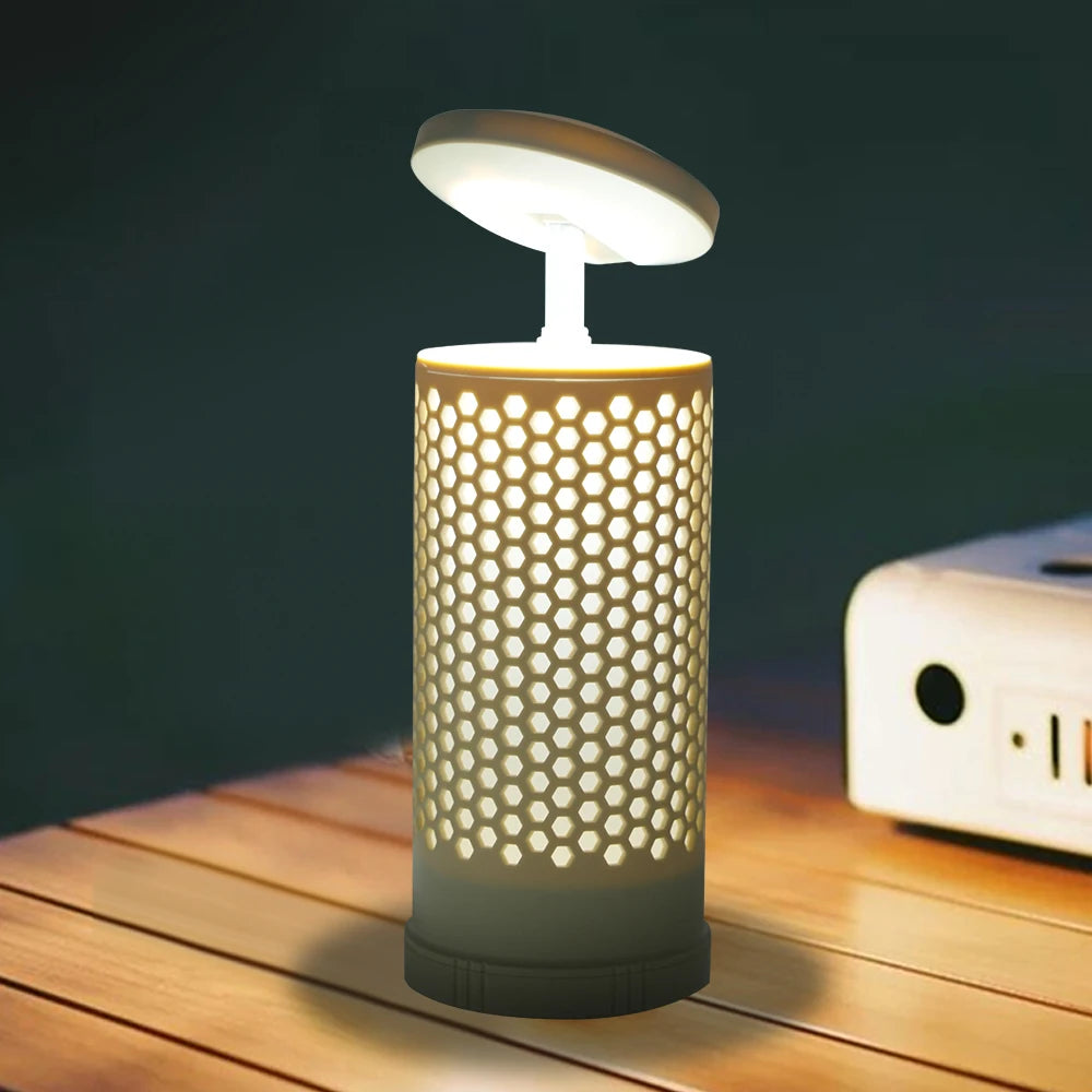 2-in-1 Camping Flashlight & Lantern | Waterproof, USB Rechargeable