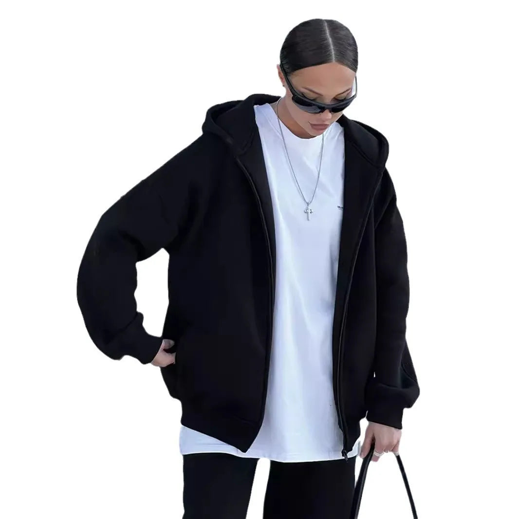 Women Tracksuit Pant Sets Long Sleeve Sweatshirts Solid Hooies Pencil Trousers Ankle Length Pants Pockets Casual 2025 Slim