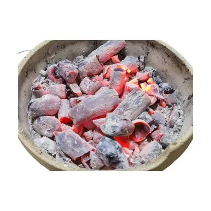 Smokeless Fruit Wood Charcoal (1 kg) for Indoor / Outdoor BBQ