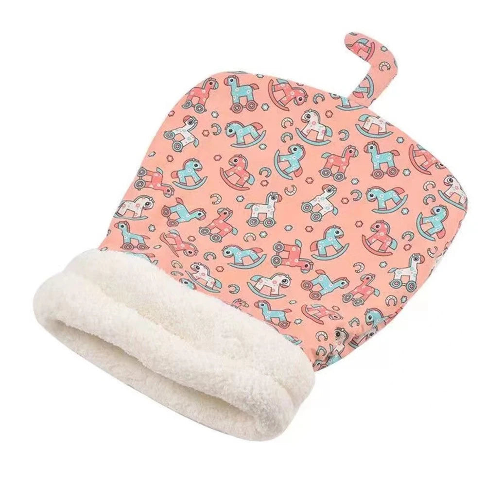 Cat Sleeping Bag Winter Soft Fluffy Thickened Pet Pocket Nest Bed Kitten Puppy Comfortable Warm Nest for Small Medium Dogs Cats