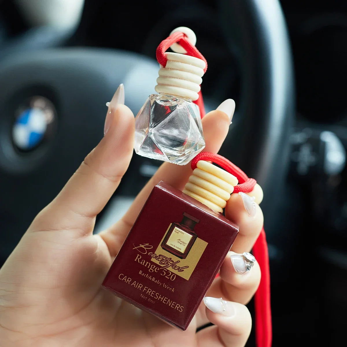 Perfume/Fragrância para interior de automóvel – Aromatizador de ar de longa duração para automóvel (ventilador ou difusor)
