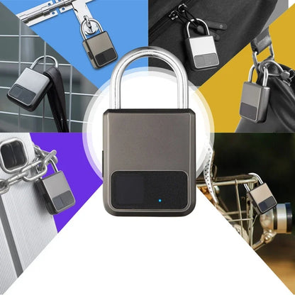 Smart Fingerprint Padlock – Waterproof & Keyless Security Lock