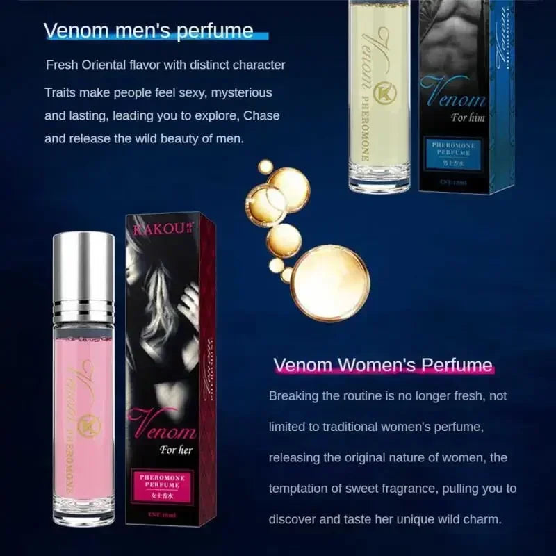 10 ml Unisex Pheromone Ball Perfume – Long-Lasting Essential Oil Fragrance