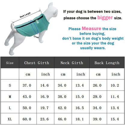 Soft Fleece Dog Jacket – Warm Vest for Small to Medium Breeds
