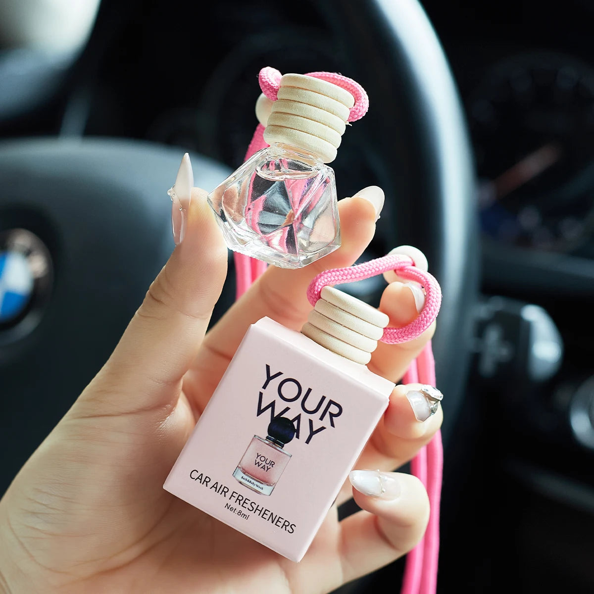 Perfume/Fragrância para interior de automóvel – Aromatizador de ar de longa duração para automóvel (ventilador ou difusor)