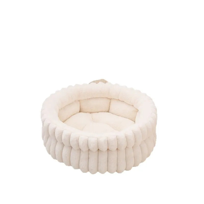 CozyHome Plush Pet Nest – Warm & Washable Cat & Dog Bed