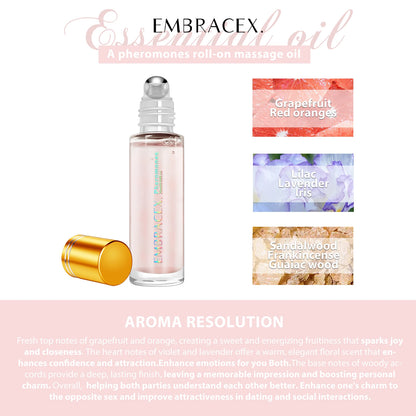 Óleo essencial de perfume com feromona (20 ml) – Aromatizador de ambiente natural de longa duração para automóvel e viagem