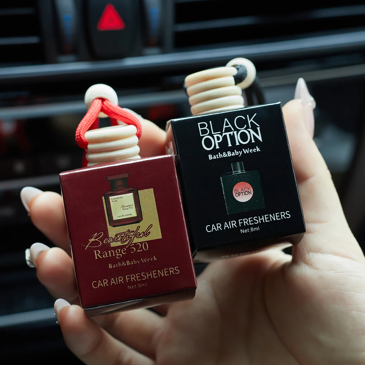 Perfume/Fragrância para interior de automóvel – Aromatizador de ar de longa duração para automóvel (ventilador ou difusor)