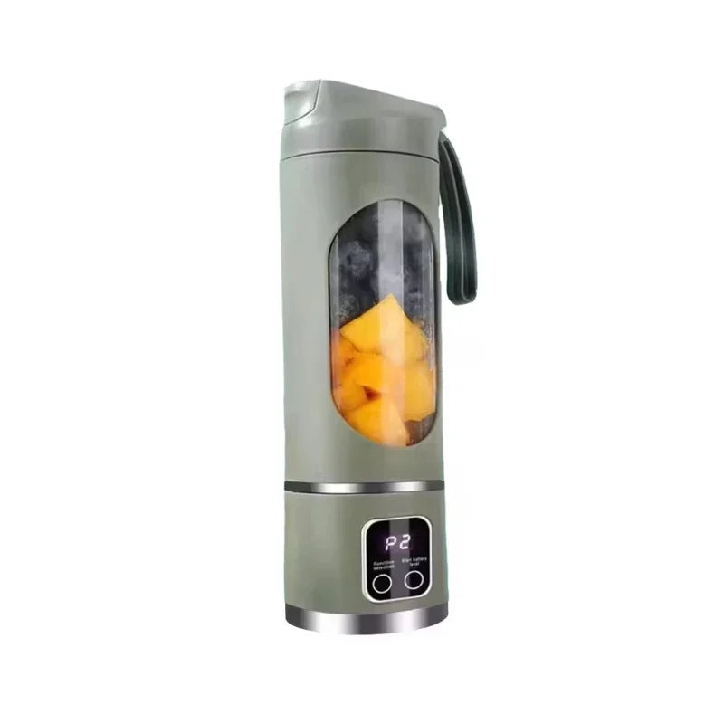 Portable 8-Blade Rechargeable Blender Juicer Cup – USB-C Powered, 380ml Capacity, Compact & Stylish