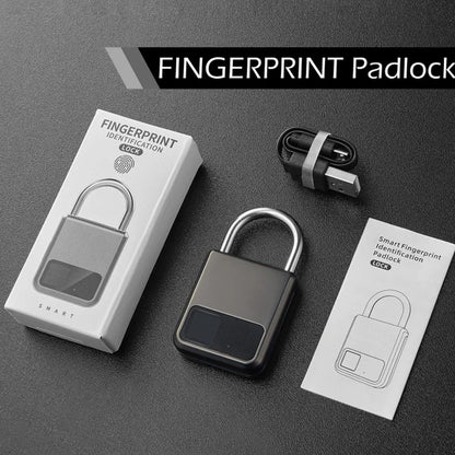 Smart Fingerprint Padlock – Waterproof & Keyless Security Lock