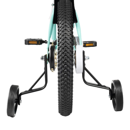 16 Inch Bike Children's Bicycle Beginner Bike Adjustable Height Outdoor Indoor Carbon Steel Kids Bike with Assist Wheel