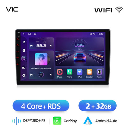 Junsun Wireless CarPlay Android Auto Car Radio For Mercedes Benz Smart Fortwo 451 2005 - 2010 GPS Multimedia 2din Systems Stereo