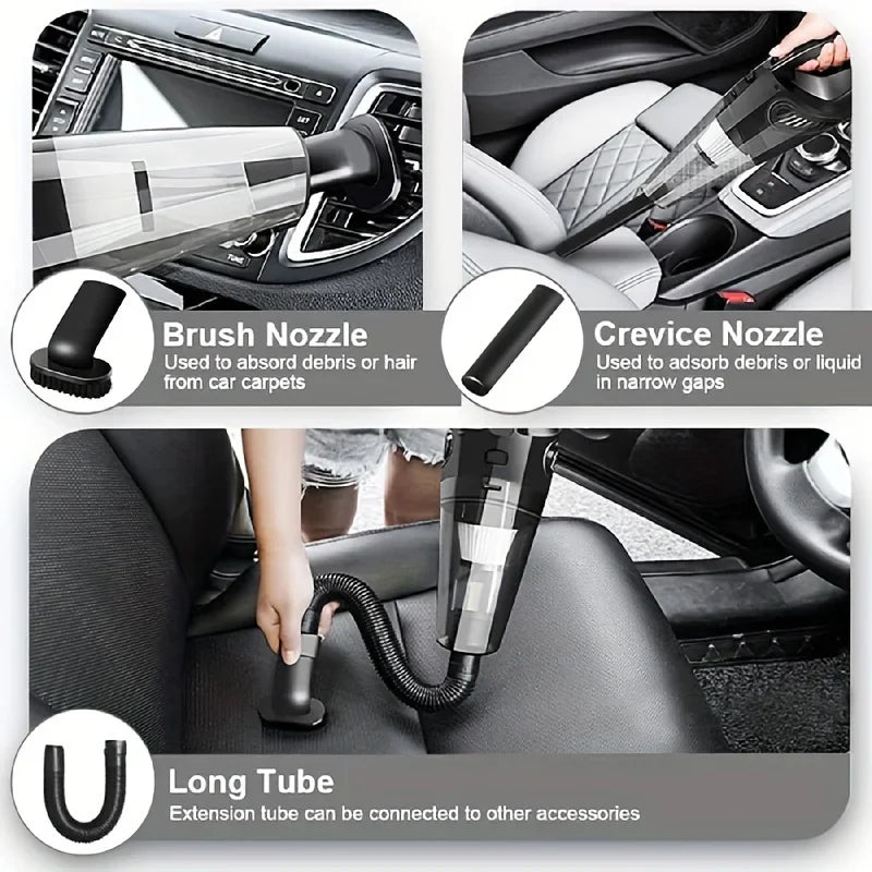12V Portable Handheld Car Vacuum Cleaner