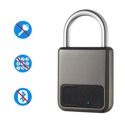 Smart Fingerprint Padlock – Waterproof & Keyless Security Lock