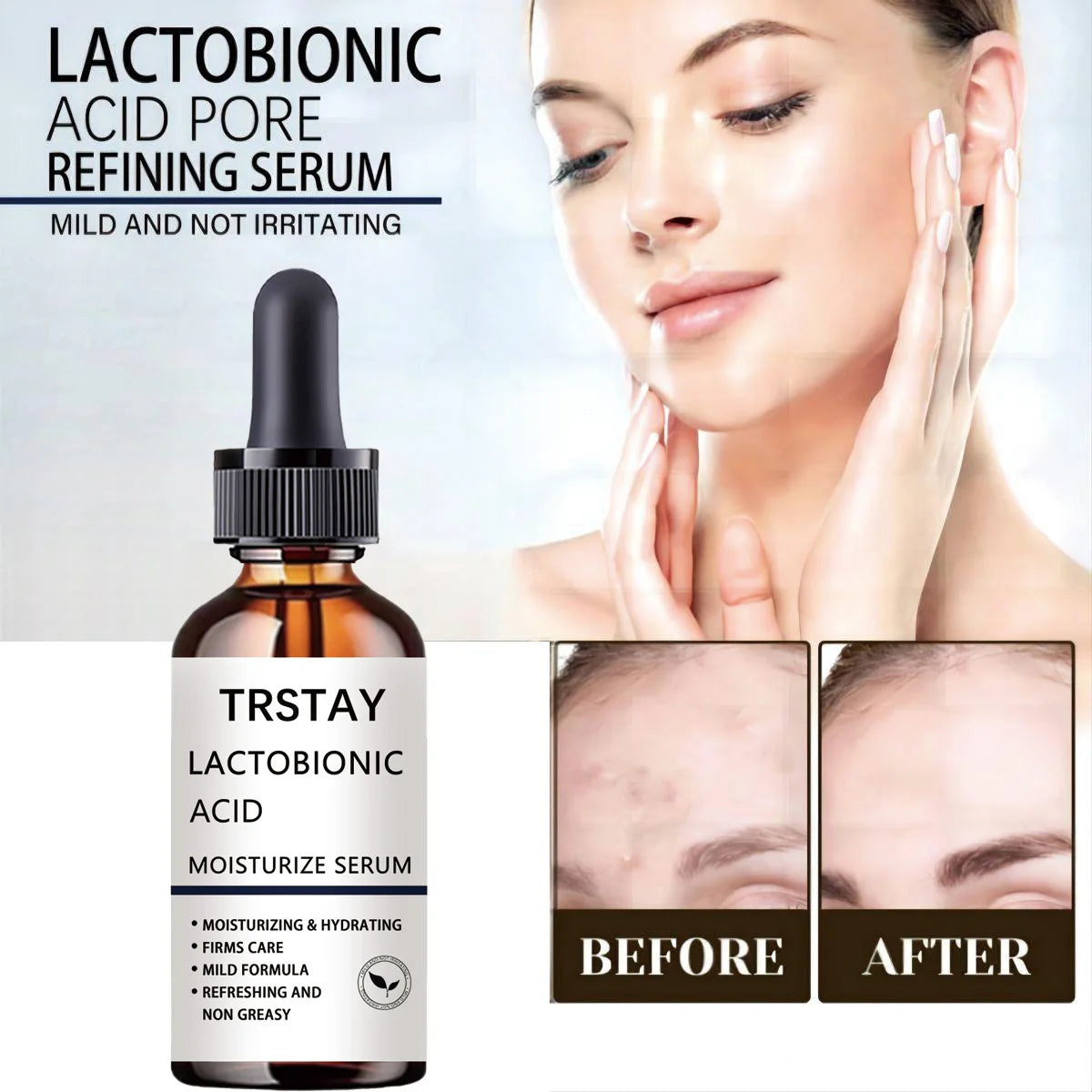 Sérum de Ácido Lactobiónico Instant Perfection – Fórmula Anti-envelhecimento e Refirmante