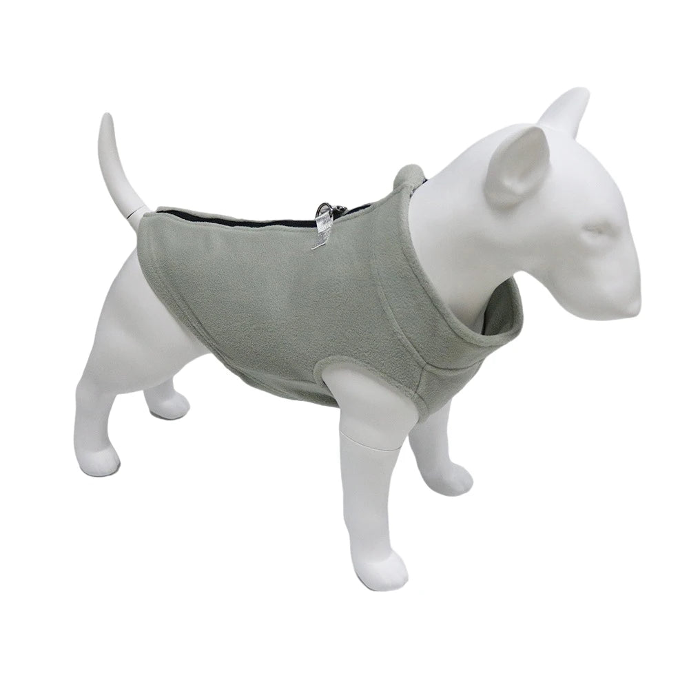 Soft Fleece Dog Jacket – Warm Vest for Small to Medium Breeds
