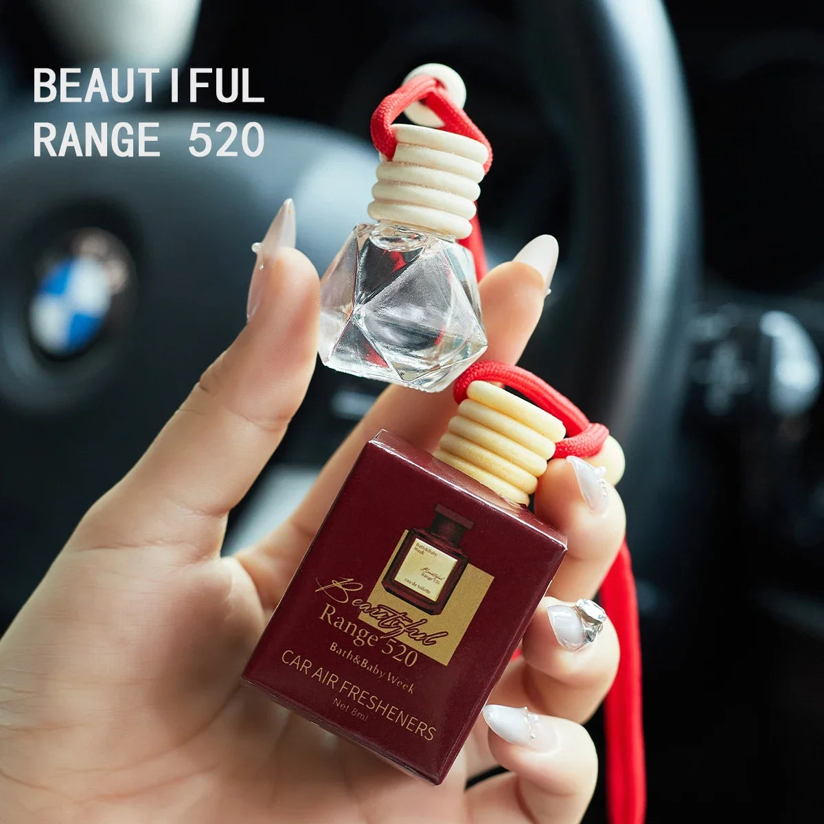 Perfume/Fragrância para interior de automóvel – Aromatizador de ar de longa duração para automóvel (ventilador ou difusor)
