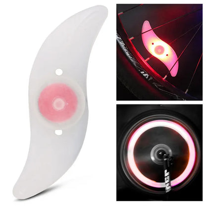 LED Bicycle Wheel Spoke Light Colorful Waterproof MTB Balance Bicycle Tyre Tire Flash Lights Warning Cycling Lamp