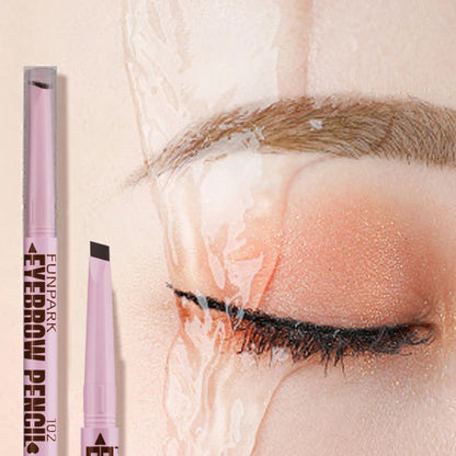 2-in-1 Professional Waterproof Eyebrow Pencil – Dual-Tip Precision for Natural, Long-Lasting Brows