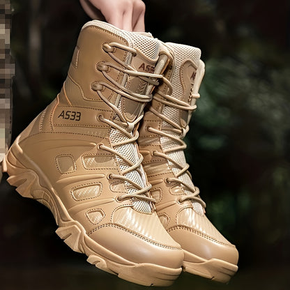 Botas de caminhada para homem – Calçado de caminhada antiderrapante e resistente ao desgaste
