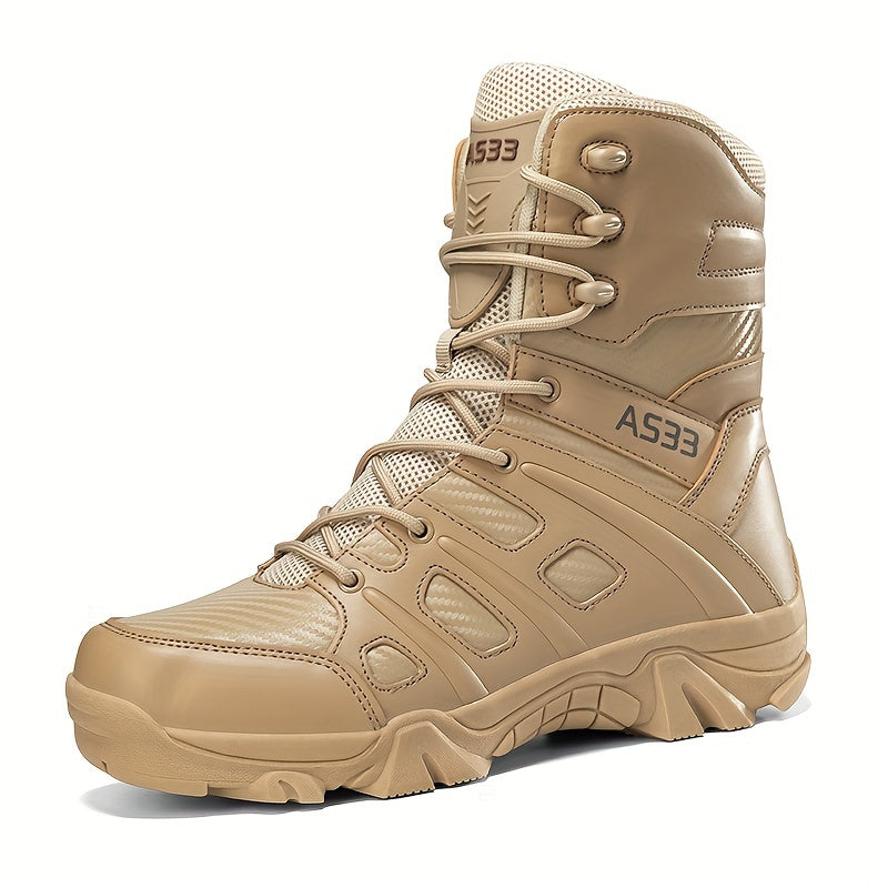 Botas de caminhada para homem – Calçado de caminhada antiderrapante e resistente ao desgaste