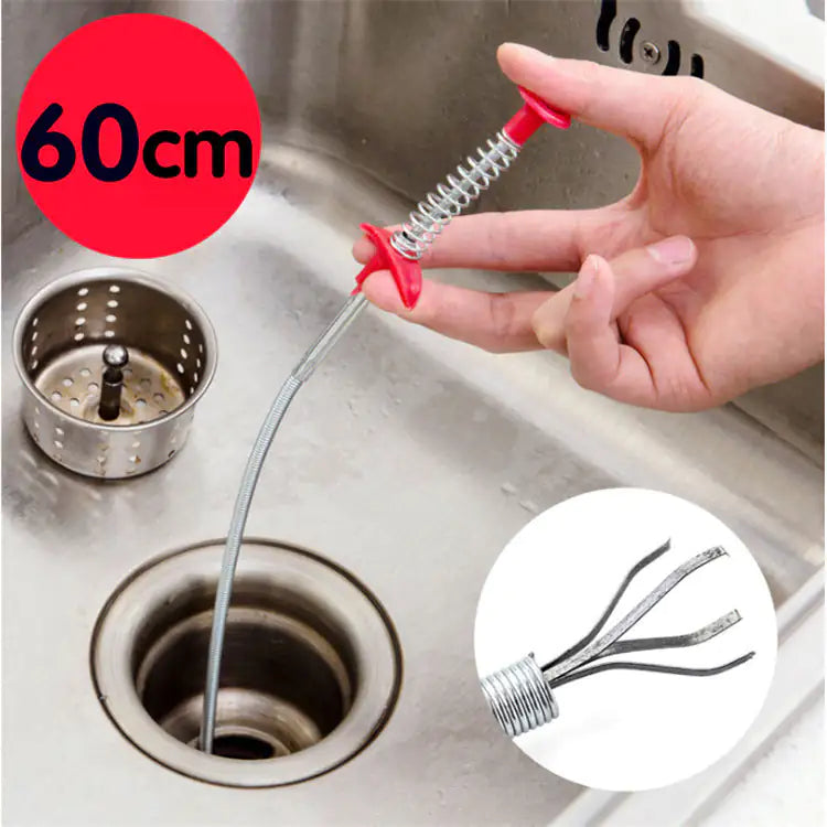 Clog Buster – Ferramenta de limpeza de esgotos de 60 cm