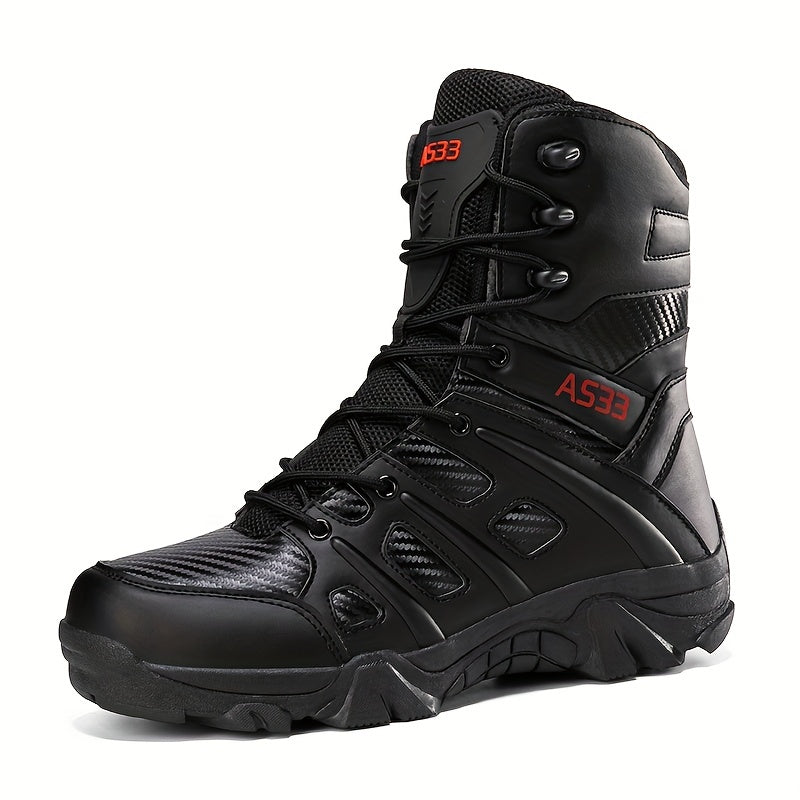 Botas de caminhada para homem – Calçado de caminhada antiderrapante e resistente ao desgaste