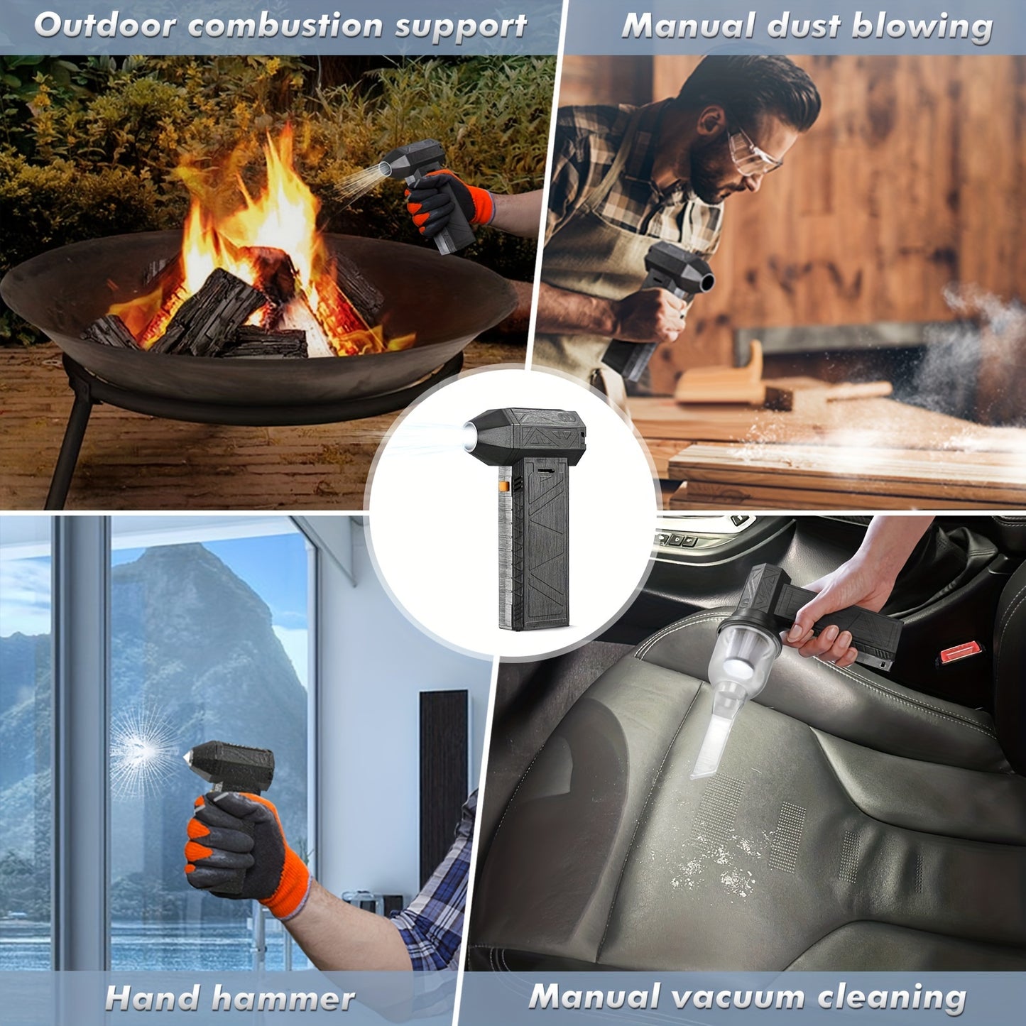 High-Speed Mini Jet Fan Blower – 130,000 RPM Turbo Air Duster & Multipurpose Portable Blower