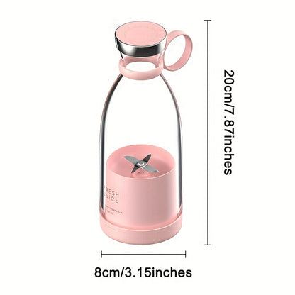 11.83oz Portable Electric Wireless Mini Fruit Blender Juicer - Perfect for On-the-Go!