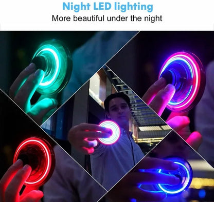 Drone voador mágico UFO Spinner – Orbe voadora com iluminação LED e comando manual para crianças e adultos