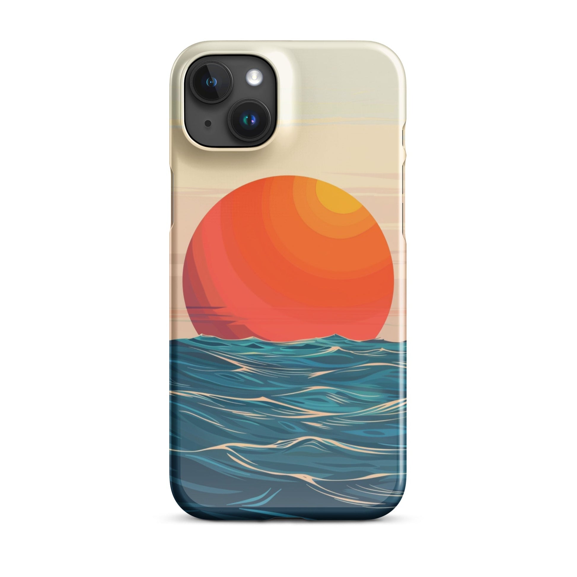 Ocean Sun Phone case for iPhone-32
