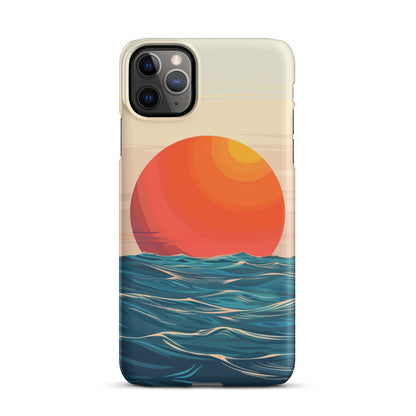 Ocean Sun Phone case for iPhone-5