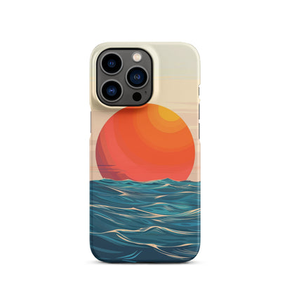 Ocean Sun Phone case for iPhone-19