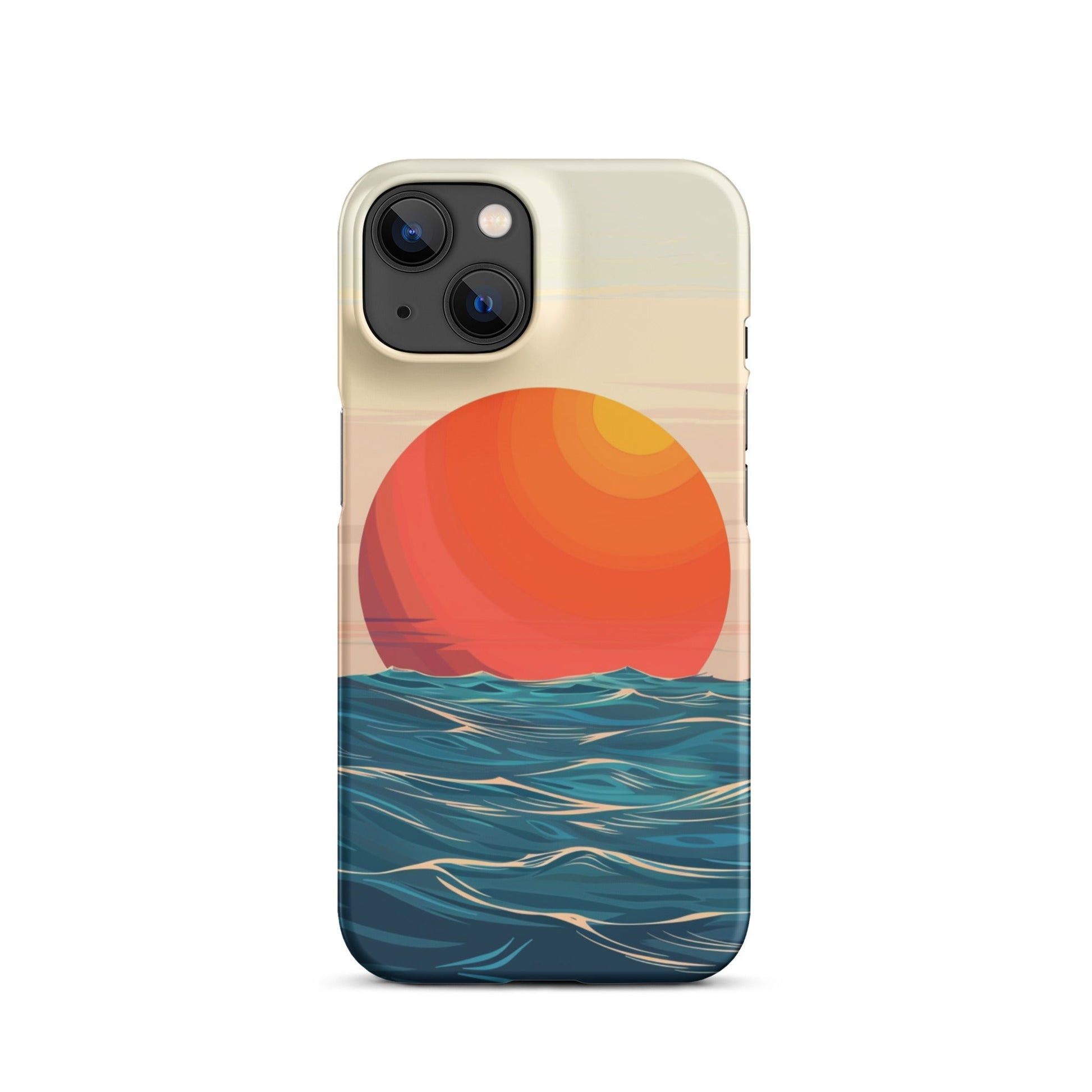 Ocean Sun Phone case for iPhone-23